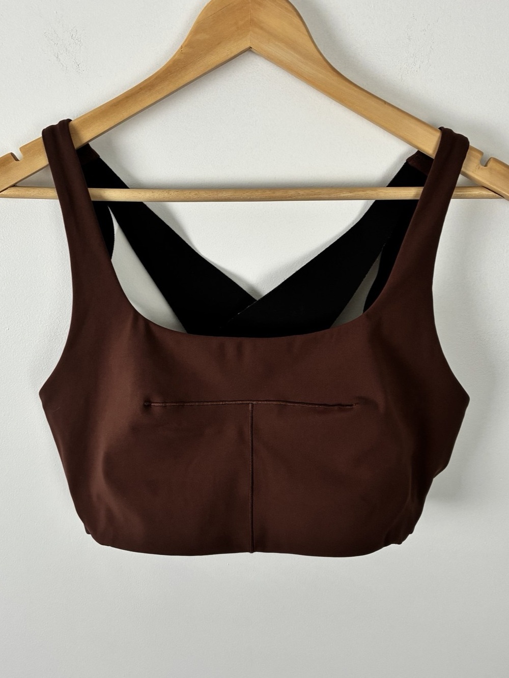 Lululemon Bend This Scoop and Square Bra in Espresso Workout Athletic 10